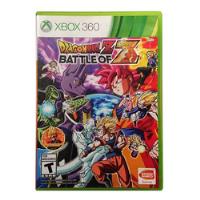 Dragon Ball Z Battle Of Z Xbox 360, usado segunda mano  Chile 