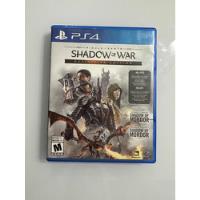 Shadow Of War Definitive Edition Playstation 4 Ps4, usado segunda mano  Chile 