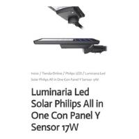 Foco Solar Philips Con Sensor De Movimiento  segunda mano  Chile 