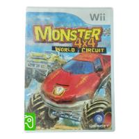 Monster 4x4 World Circuit Juego Original Nintendo Wii, usado segunda mano  Chile 