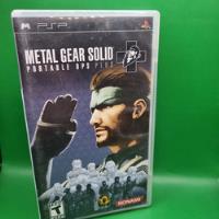 Psp Metal Gear Solid Portable Ops Plus segunda mano  Chile 