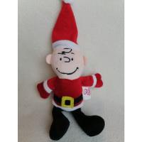 Peluche Original Charlie Brown Santa Navidad Peanuts 19cm.  segunda mano  Chile 