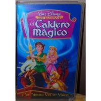 Vhs Disney El Caldero Mágico segunda mano  Chile 