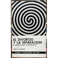 El Divorcio Y La Separación - John H. Mariano segunda mano  Chile 
