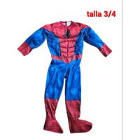 Disfraz Spiderman Usado Buen Estado Niños , usado segunda mano  Chile 