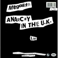 Megadeth  Anarchy In The U.k Vinilo 7  segunda mano  Chile 
