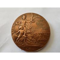 Medalla Escuela Naval Chile Centenario De La Patria (x segunda mano  Chile 
