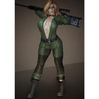 Archivo Stl Impresión 3d - Metal Gear - Sniper Wolf + Sexy segunda mano  Chile 