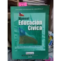 Manual De Educación Cívica // Cruz-coke Ossa, Carlos segunda mano  Chile 