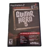 Guitar Hero 5 Ps2 Original segunda mano  Chile 