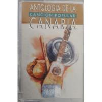 Cassette Antología De La Canción Canaria (1780 segunda mano  Chile 