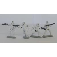 4x Stormtroopers 90s Star Wars Galoob Micro Machines, usado segunda mano  Chile 