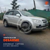 Chevrolet Captiva 2.4 2012 En Desarme. segunda mano  Chile 