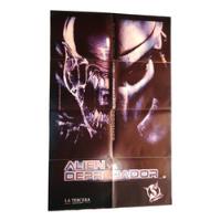 Poster Afiche Gigante Alien Depredador 88x56 Cm segunda mano  Viña Del Mar