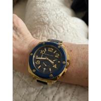 Espectacular Reloj Michael Kors Blue & Gold Unisex- Mk5769 segunda mano  Chile 
