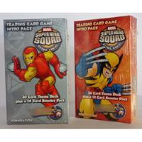 Set 2x Marvel Super Hero Squad Foundation Tcg Juego Cartas segunda mano  Chile 