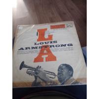 Vinilo Louis Armstrong Su Voz Y Su Orquesta  segunda mano  Chile 
