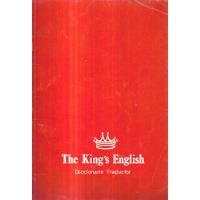 Libro : The King ' S English / Diccionario Traductor segunda mano  Chile 