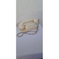 Usado, Antiguo Teléfono De Pared Teclas  Baquelita Blanco Vintage   segunda mano  Chile 
