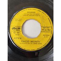 Vinilo Single De Yaco Monti Esperando Mi Amor (e177  segunda mano  Chile 