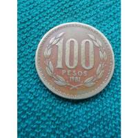 Usado, Moneda De Colección Año 1981 - $100 Chile segunda mano  Chile 