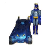 Figura De Batman Junto Con Un Batimovil segunda mano  Chile 
