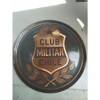 Placa Antigua Club Militar Chile  segunda mano  Chile 