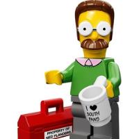 Minifigura Lego - Ned Flanders (serie The Simpsons,original) segunda mano  Chile 