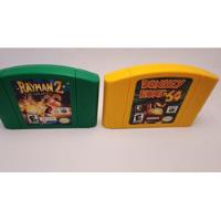 Usado, Rayman Nintendo 64 + Donkey Kong N64  segunda mano  Chile 