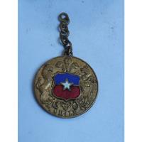 Medalla Antigua 1910 Recuerdo Centenario Chile Escudo  segunda mano  Chile 