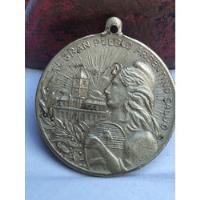 Medalla Antigua 1910 Centenario Argentina Pasteur  segunda mano  Chile 