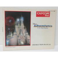 Manual Adventures In The Magic Kingdom 1990 Capcom Nes segunda mano  Chile 