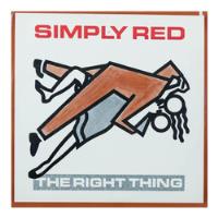 Usado, Simply Red - The Right Thing 12 Maxi Single Vinilo Usado segunda mano  Chile 