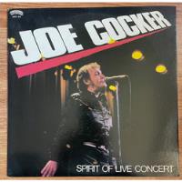 Vinilo - Joe Cocker - Spirit Of Live Concert - Edición Japón segunda mano  Chile 