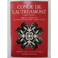 Conde De Lautréamont - Obras Completas  segunda mano  Chile 