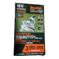 Sierra Ingleteadora Telescópica Bauker 7-1/4  185mm segunda mano  Chile 