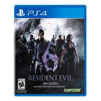 Resident Evil 6  Standard Edition Capcom Ps4 Físico, usado segunda mano  Chile 
