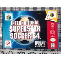 International Superstar Soccer 64 Para Nintendo 64 segunda mano  Chile 