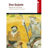 Libro Don Quijote, M. De Cervantes - Editorial Vicens Vives segunda mano  Chile 