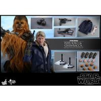 Usado, Hot Toys Mms376 1/6 Star Wars Han Solo & Chewbacca segunda mano  Chile 