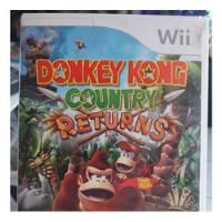 Donkey Kong Country Return Wii segunda mano  Chile 