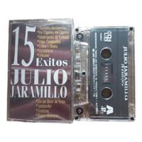 Julio Jaramillo 15 Exitos Cassette Muy Buen Estado, usado segunda mano  Chile 