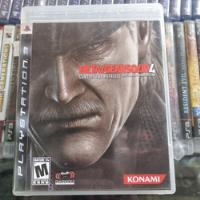 Ps3 Playstation 3 Metal Gear 4  segunda mano  Chile 