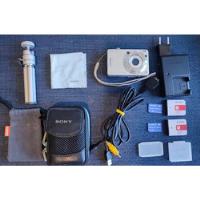 Camara Sony Cyber-shot Dsc-w55 Lente Carl Zeiss 7.2 Mp, usado segunda mano  Chile 
