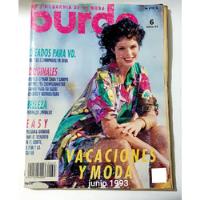 Revista Burda Junio 1993 Con Patrones E Instrucciones,usada. segunda mano  Chile 