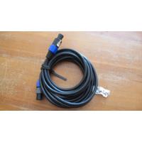 Cable P/parlantes 2x2,5mm2 (5m) + Conectores Speakon segunda mano  Chile 