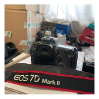  Canon Eos 7d Mark Ii Dslr Color  Negro + 18-55mm segunda mano  Chile 
