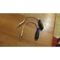 Cable De 25cm Con Conector Plug Grande + Speakon Hembra, usado segunda mano  Chile 