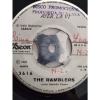 Usado, Vinilo Single The Ramblers Lejos De Ti (p119 segunda mano  Chile 