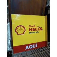Letrero Shell Antiguo Metálico 50x50 Cm segunda mano  Chile 